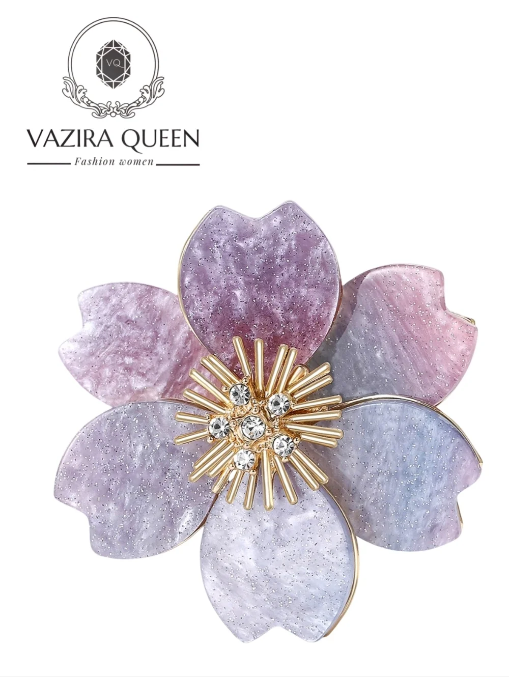 VQ Flower Brooch